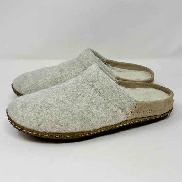 Sorel Nakiska Scuff Slipper Women's Size 8 Slip On Wool Blend Cozy House Shoes - Picture 1 of 6